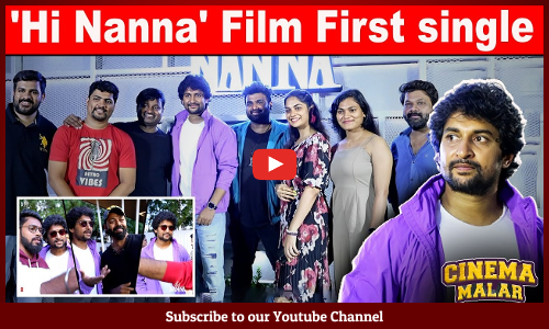 Natural Star Nani Celebrated The Success Of His Hi Nanna Film First